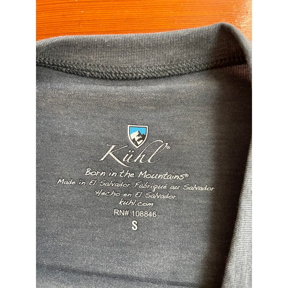 Kuhl Womens Small Gray Long Sleeve Performance Hiking Top Tencel Blend - Picture 2 of 8